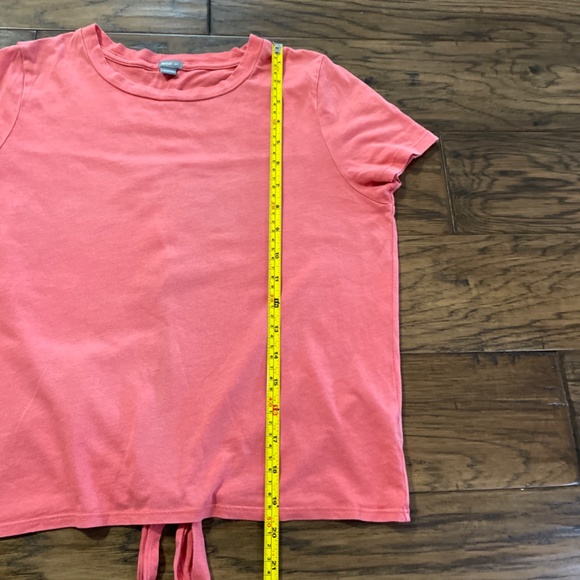 aerie tie back coral T shirt size small - Picture 10 of 10